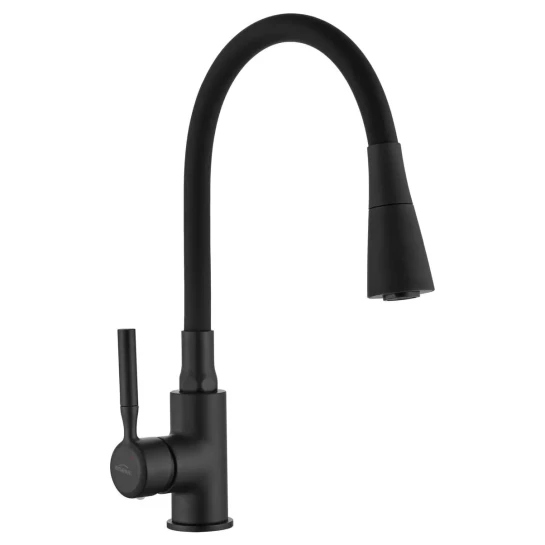 SHOP AKD::Змішувач для кухні INVENA POGO PLUS, чорний