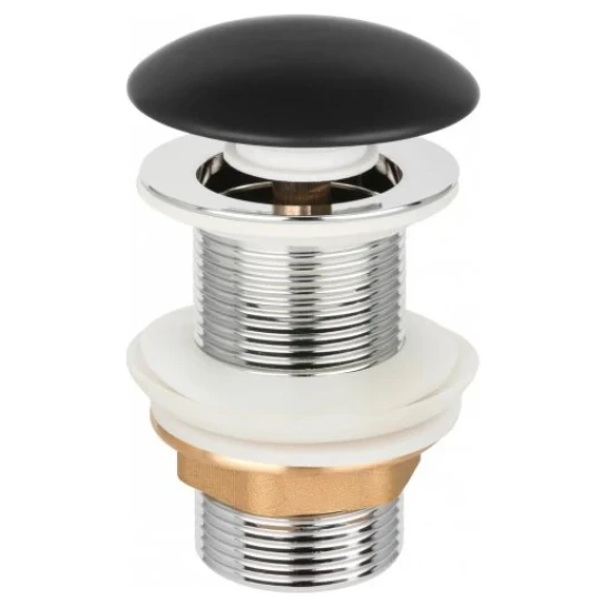 SHOP AKD::Корок для умивальника INVENA КЛІК-КЛАК чорна матова