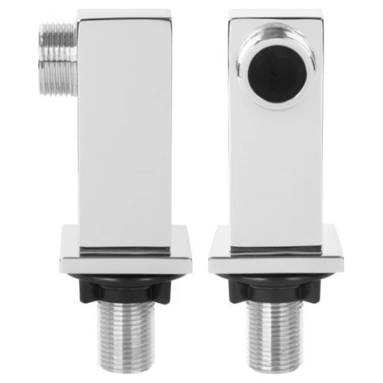 SHOP AKD::Коліно для змішувача INVENA у ванну квадратне