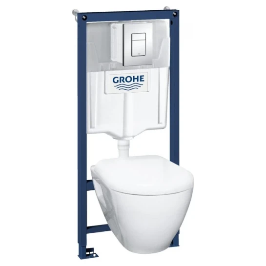 SHOP AKD::Набір GROHE SOLIDO інсталяція + підвісний унітаз + BAULOOP гігієнічний набір + BAULOOP набір змішув