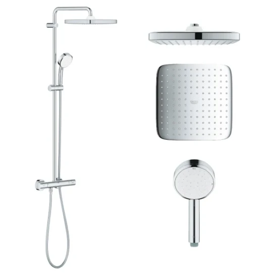 SHOP AKD::Душова система ванна GROHE Tempesta Cube 250, прихований монтаж