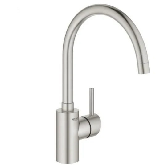 SHOP AKD::Змішувач для мийки GROHE дамаська сталь