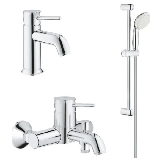 SHOP AKD::Набір змiшувачiв 3 в 1 GROHE Bau Classic