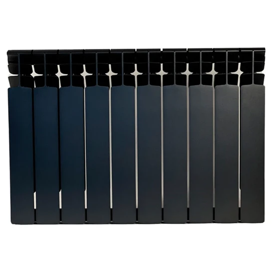 SHOP AKD::Радіатор біметалевий ASG 100/500 Graphite (збірка по 10 секцій)
