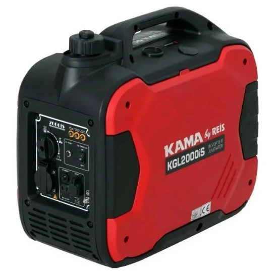 SHOP AKD::Генератор бензиновий KAMA KGL2000IS (2.0 кВт, 220V, 4-тактний, Пуск: Ручний)