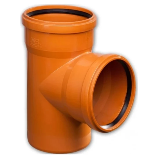 SHOP AKD::Трійник каналізаційний ASG Esterno 110х110х87,5°