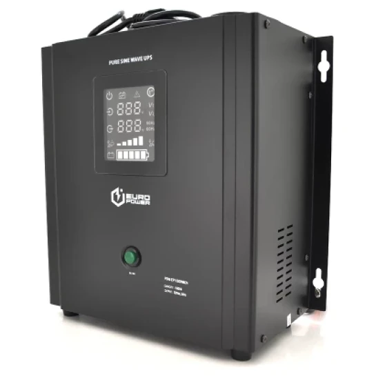 SHOP AKD::ДБЖ з правильною синусоїдою Europower PSW-EP1500WM24 (1050 Вт) 10/20А, настіний, під зовнішню АКБ24B