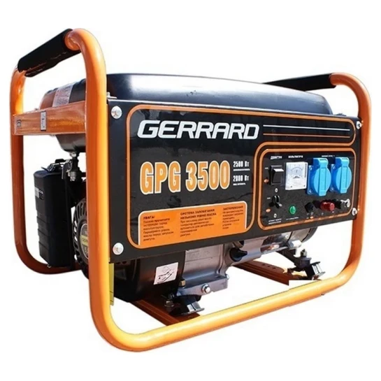 SHOP AKD::Бензогенератор GERRARD GPG3500 ном2.5кВт, бак15л