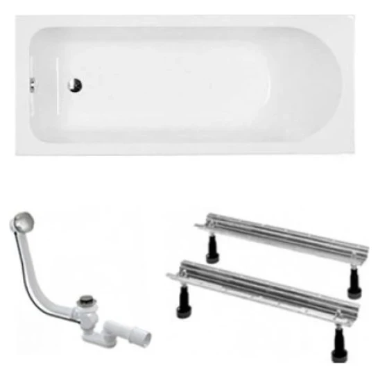 SHOP AKD::Ванна акрилова KOLLER POOL Dakota 150х70 см+сифон+ніжки