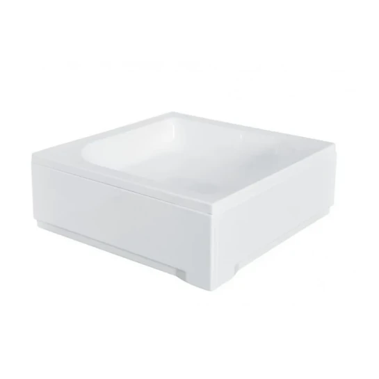SHOP AKD::Піддон квадратний BESCO ARES 80x80x15/25см+ніжки