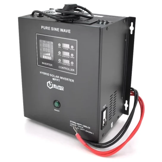 SHOP AKD::Інвертор гібридний EUROPOWER RTSWm-1000LCD,700W 12V,10A