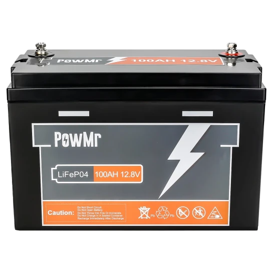 SHOP AKD::Акумуляторная батарея  PowMr 100Ah 12.8 V Lifepo4 , 1280Вт\год  325 х215 х170