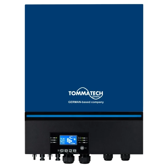 SHOP AKD::Гібридний інвертор TOMMATECH 3.6kW HV 24V ток заряда 80А MPPT(120-450)