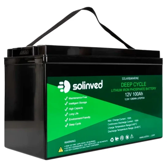 SHOP AKD::Акумуляторна батарея SOLINVED LiFePO4 12,8V 100Ah