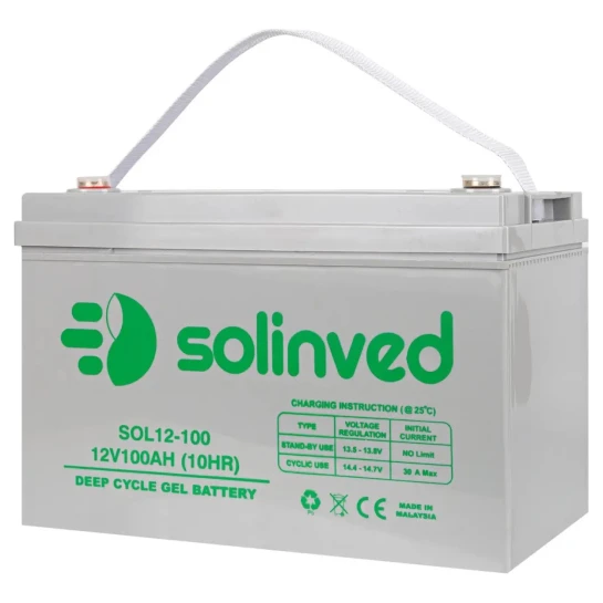 SHOP AKD::Акумуляторна батарея SOLINVED 100-12 GEL 12V 100 Ah