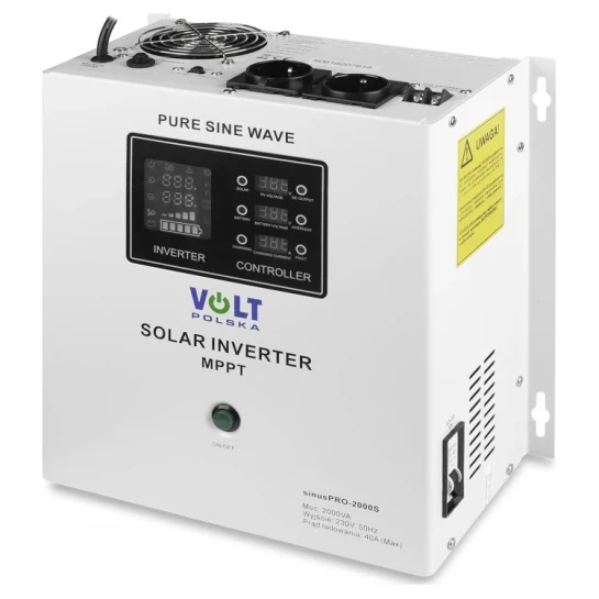SHOP AKD::Інвертор сонячний VOLT Sinus PRO S 2000S 24/230V (1400/2000W) + 40A MPPT