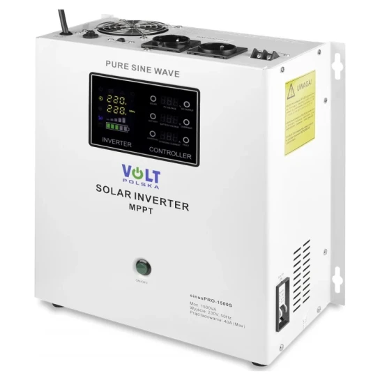 SHOP AKD::Інвертор сонячний VOLT Sinus PRO S 1500S 12/230V (1050/1500W) + 40A MPPT