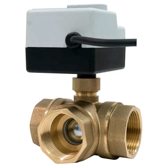 SHOP AKD::Клапан 3-ходовий н/в 3/4" DN20 з електроприводом Tervix Pro Line ORC