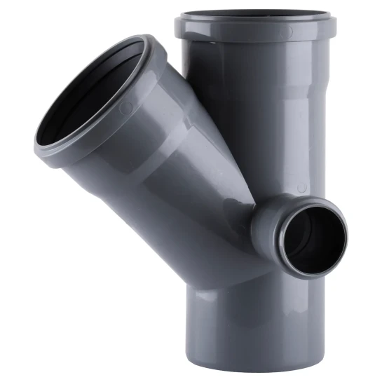 SHOP AKD::Хрестовина каналізаційна VSplast 110х110х45+50х90° двоплощина права