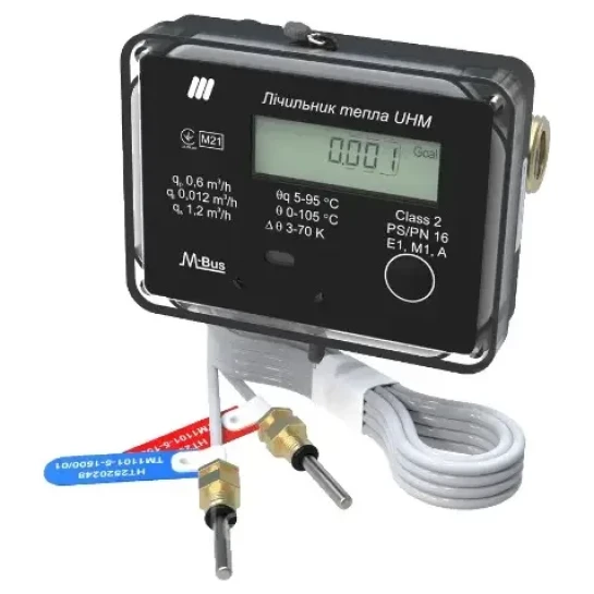 SHOP AKD::Лічильник тепла METRON UHM Dn15 /1.5 M-Bus