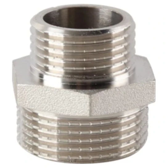 SHOP AKD::Ніпель редукційний ASG 1/2"х3/8" нікель (10/600)