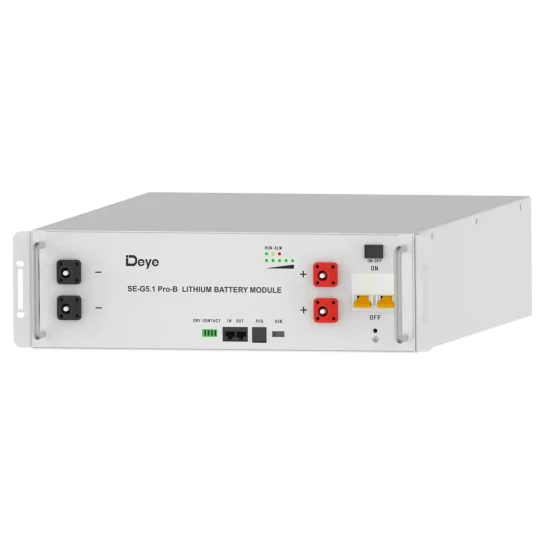 SHOP AKD::Акумуляторна батарея Deye LiFePO4 SE-G5.1 Pro-B 51,2V 100AH, 5,12kW BMS50A@16S до 32 parallel