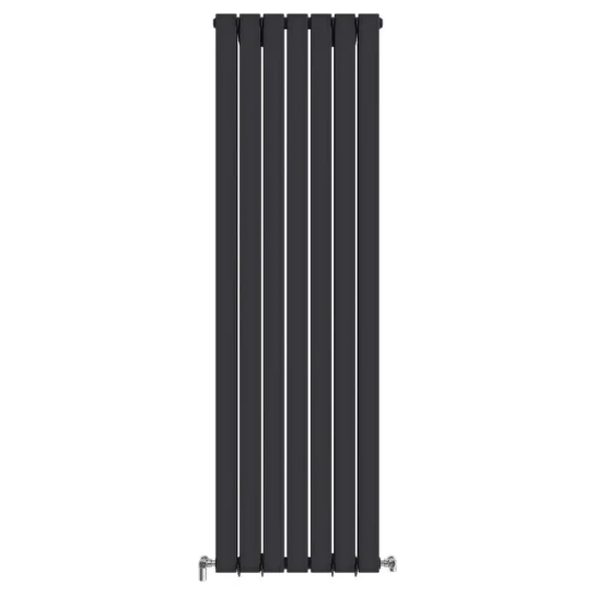 SHOP AKD::Радіатор дизайнерський IDEALE VITTORIA 12-7/1600/476 чорний матовий