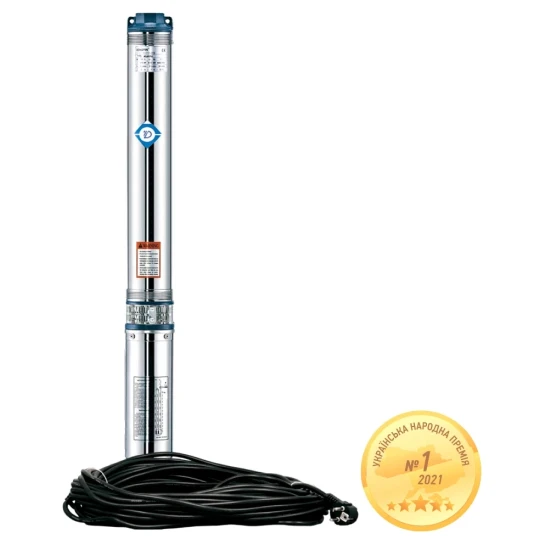 SHOP AKD::Насос відцентровий AQUATICA 1.8кВт H 197(152)м Q 55(35)л/хв Ø102мм 20м кабеля mid