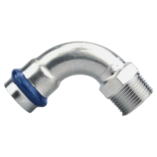 SHOP AKD::Кутник 90° ASG INOX 18х1/2" З довгий