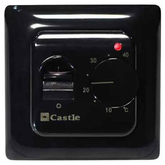 SHOP AKD::Терморегулятор механічний EASYTHERM Castle M5.16 Black