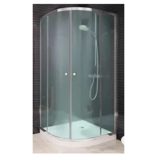 SHOP AKD::Душова кабіна KOLLER POOL Line 800x800x1850 мм,розсувна квадратна, хром,скло 6мм прозоре