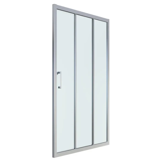 SHOP AKD::Двері EGER LEXO 120х195см,профіль хром, скло прозоре 5 мм