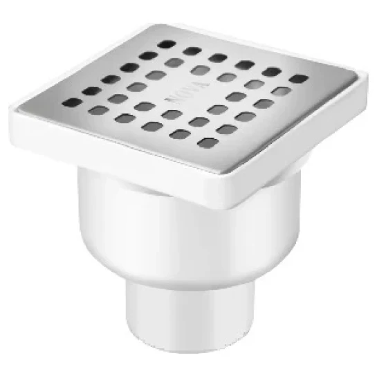 SHOP AKD::Трап сантехнічний NOVA нержавійка 10*х10 нижній