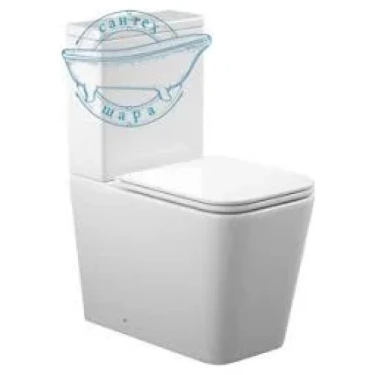 SHOP AKD::Компакт KOLLER POOL Kvadro унітаз підлоговий з сидінням Soft-close + бачок
