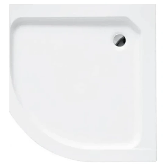 SHOP AKD::Піддон напівкруглий BESCO ALEX  90x90x4/16см+ніжки