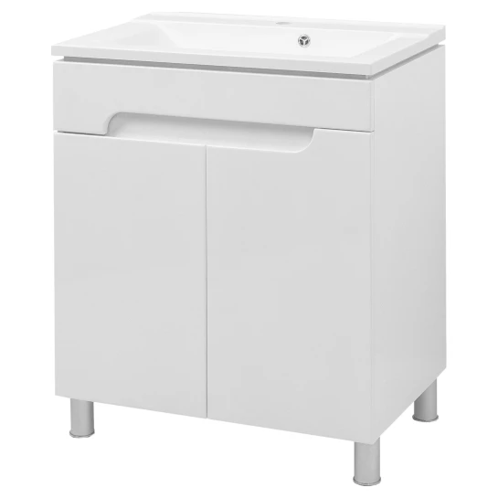 SHOP AKD::Тумба Van Mebles Корнелія підлогова з умивальником Немі 60 біла