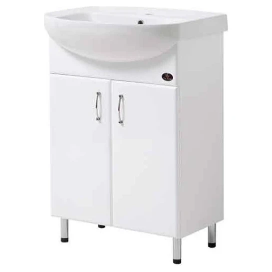 SHOP AKD::Тумба Van Mebles з умивальником Проксі 60 біла,економ