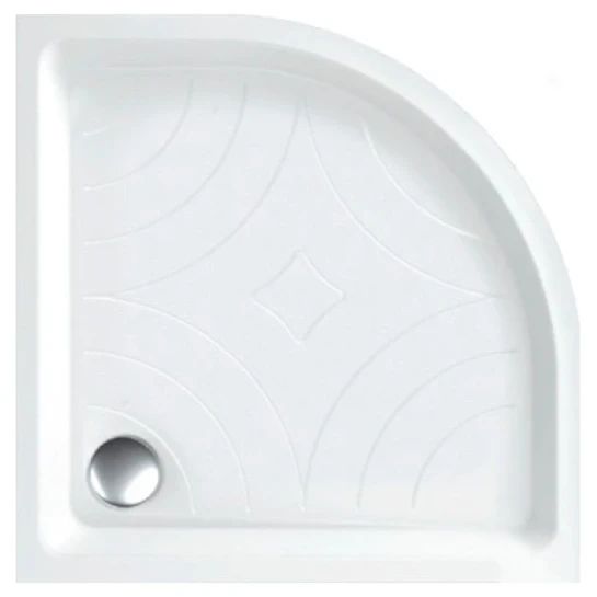 SHOP AKD::Піддон KOLLER POOL Grace 90х90 напівкруглий акриловий