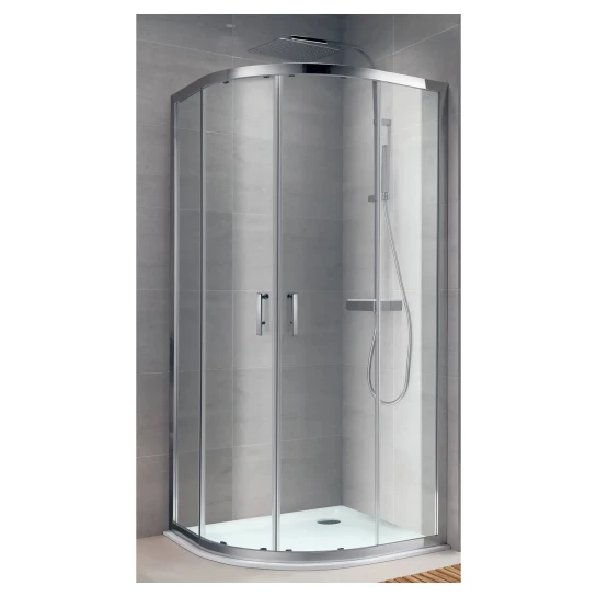 SHOP AKD::Душова кабіна KOLLER POOL Round Grape напівкругла 90х90х190+ піддон + сифон