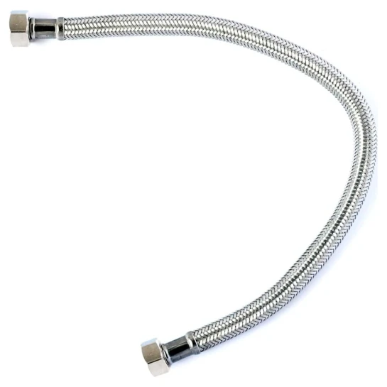 SHOP AKD::Шланг Kottman 1/2" ВВ 1,0м в нержавіючому обплетені для води