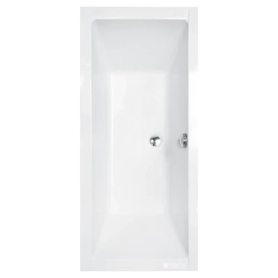 SHOP AKD::Ванна акрилова BESCO QUADRO 175х80 б/н з отв. під ручки без ручок
