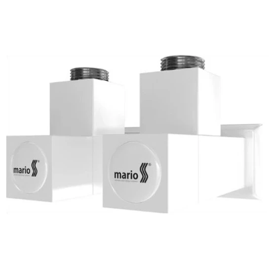 SHOP AKD::Комплект кранів MARIO білий мат квадрат(подовж)