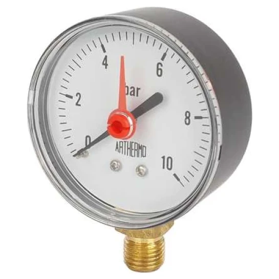 SHOP AKD::Манометр радіальний ARTHERMO MA504/P 1/4" (50 мм, 0-25 бар)