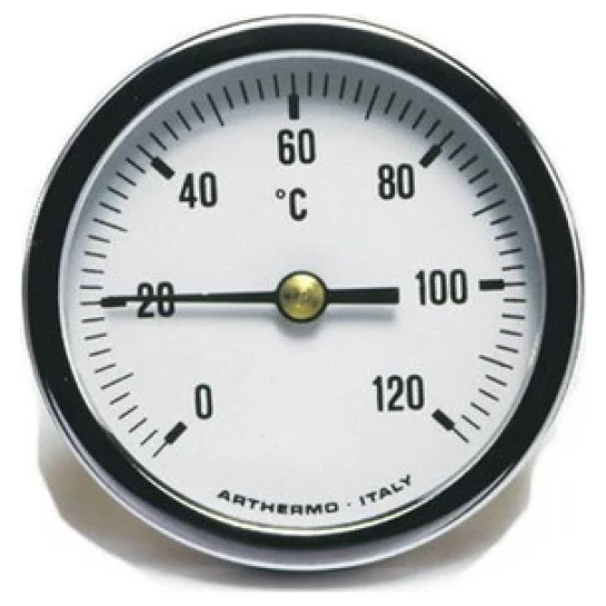 SHOP AKD::Термометр аксіальний ARTHERMO AR-T/B 65 (65 мм, гільза 50 мм, 0-120°С)