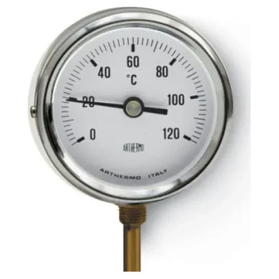 SHOP AKD::Термометр радіальний ARTHERMO AR-T/RAD 80 (80 мм, гільза 50 мм, 0-120°С)