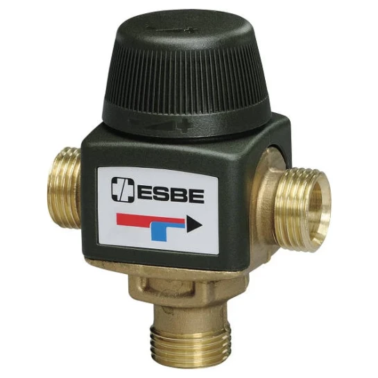SHOP AKD::Клапан термостатичний ESBE VTA 322 зовн. 1", 20-43°С, kvs 1.6, для ГВП