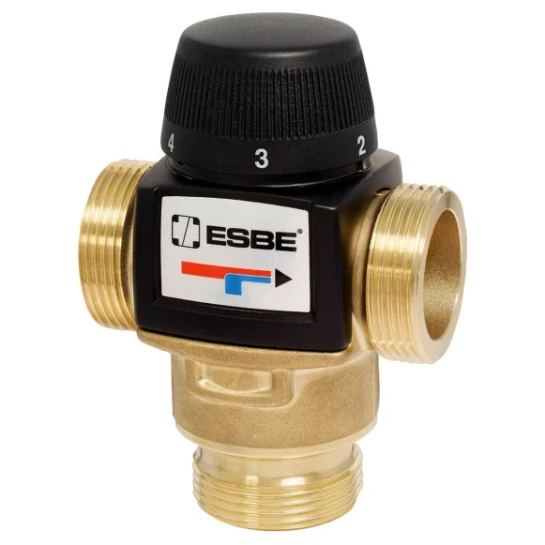 SHOP AKD::Клапан термостатичний ESBE VTA 572 1"З 30-70°C kvs 4,5 для теплої підлоги