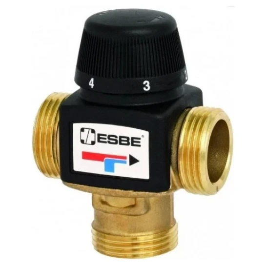 SHOP AKD::Клапан термостатичний ESBE VTA 372 1"З 20-55°C kvs 3,4 для теплої підлоги