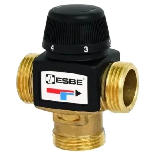 SHOP AKD::Клапан термостатичний ESBE VTA 572 1 1/4"З 20-55°C kvs 4,8 для теплої підлоги