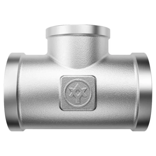 SHOP AKD::Трійник MIRAYA 3/4х1/2х3/4ВВВ нікель
